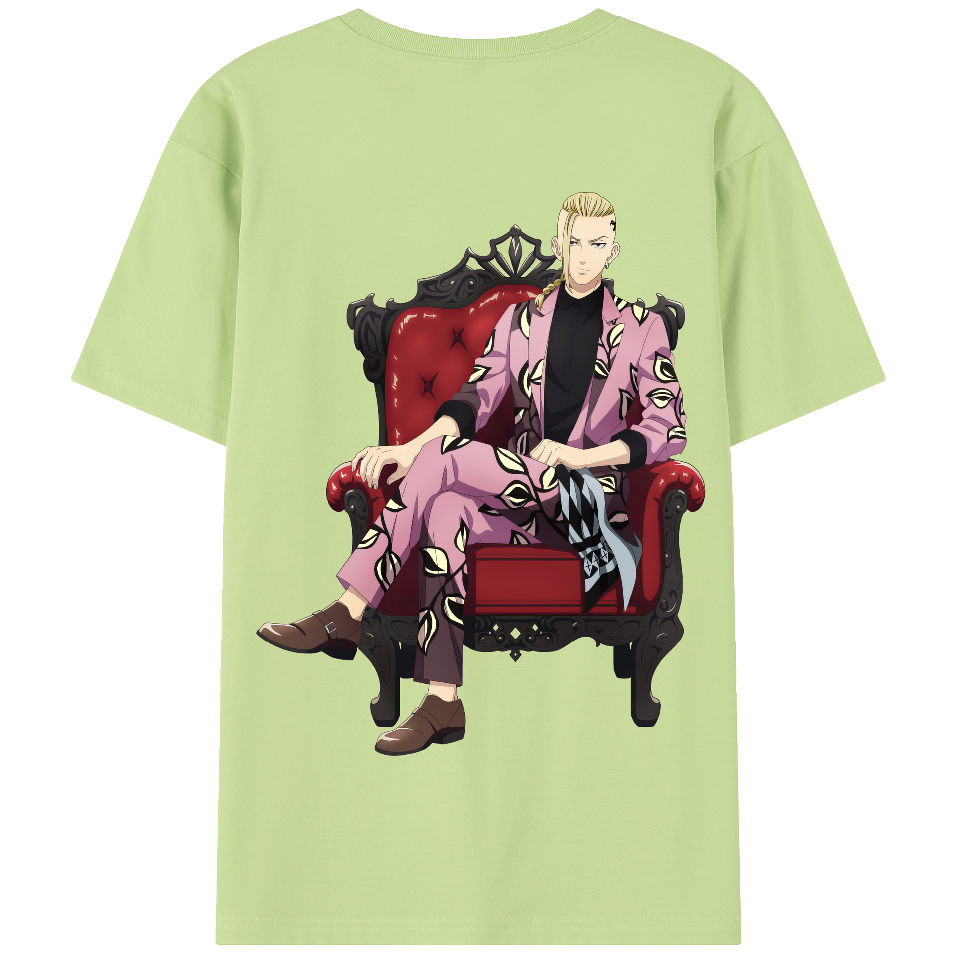 （画像用） 東京リベンジャーズ Tokyo Revengers 綿100％半袖Tシャツ（背面プリント）